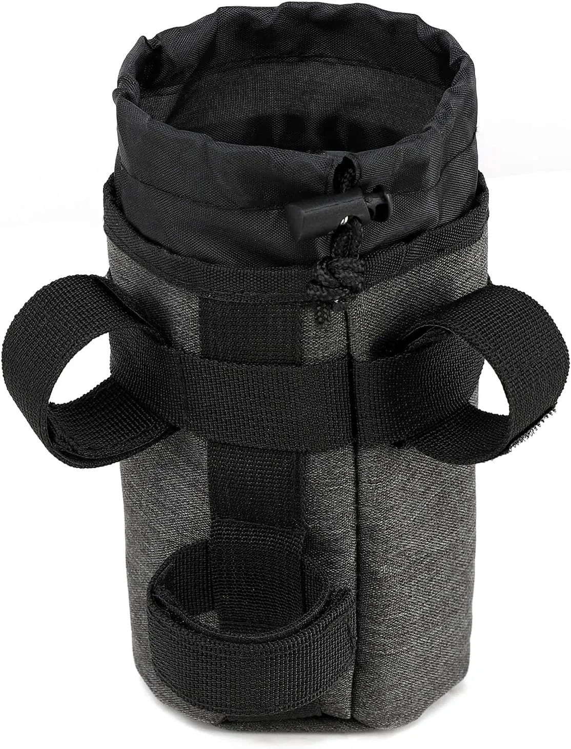 Accmor Insulated Bike Water Bottle Holders - Keeps Bottle Cool or Warm, Universal Fit for Kids, Mountain, Cruiser, Road Bikes - Black