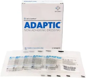Adaptic Non-Adhering Dressing 3" x 3" (Pack of 5)