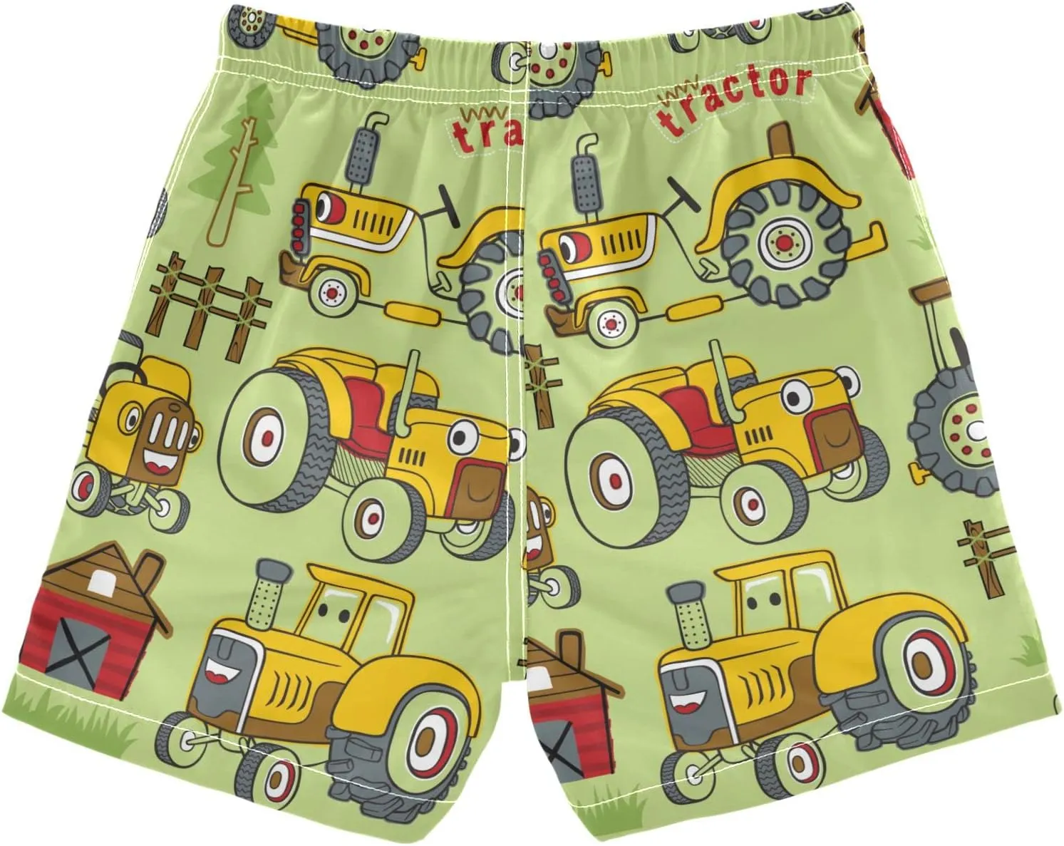 Aflyko Boys' Board Shorts Fun Swim Trunk Beach Swimwear Tropical Bathing Suit