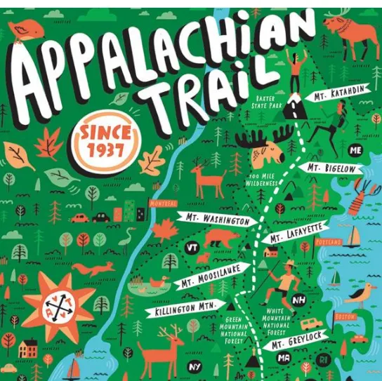 Appalachian Trail Jigsaw Puzzle