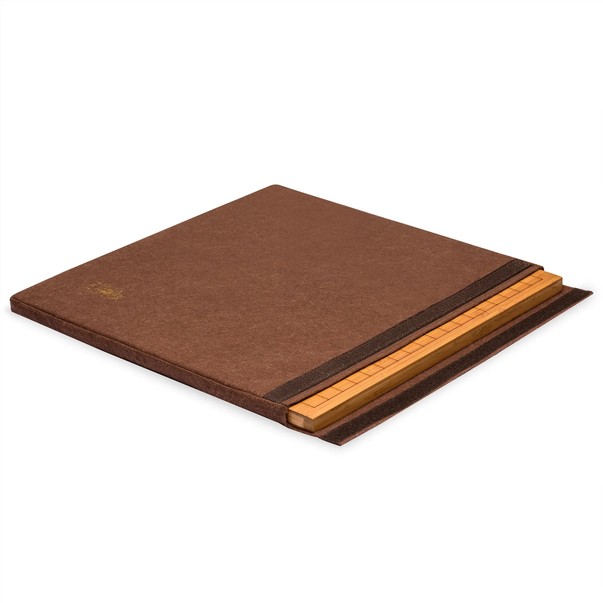 Bamboo 0.8-Inch Etched Reversible 19x19 / 13x13 Go Game Board (Goban)