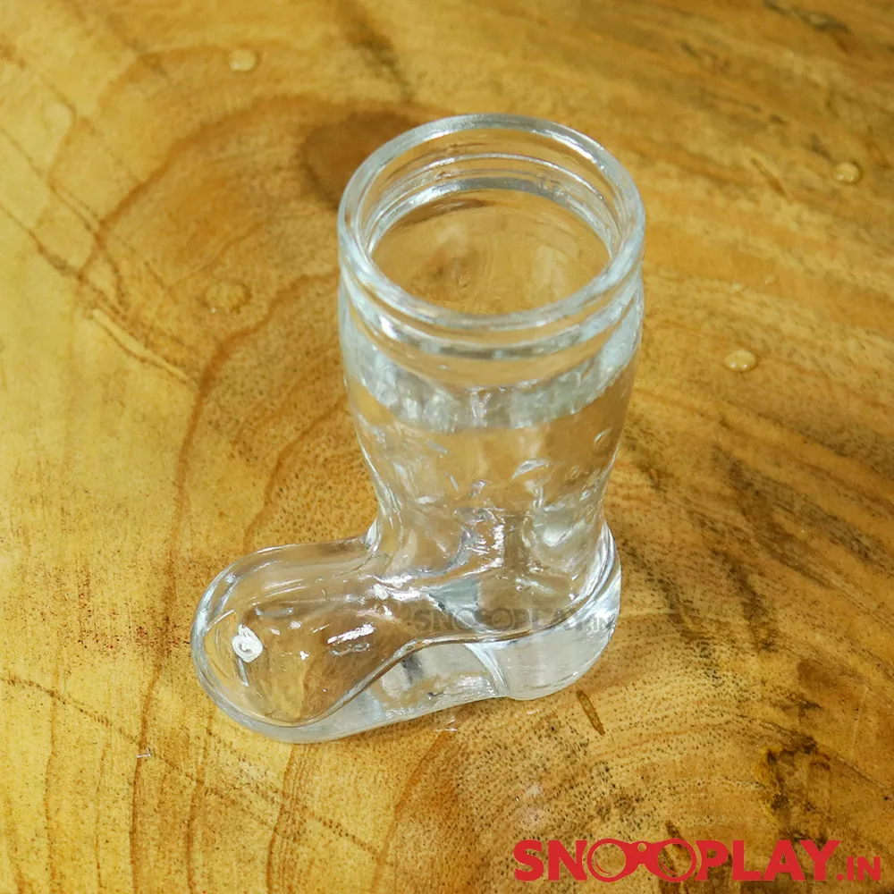 Boot shaped shot glasses (set of 4)