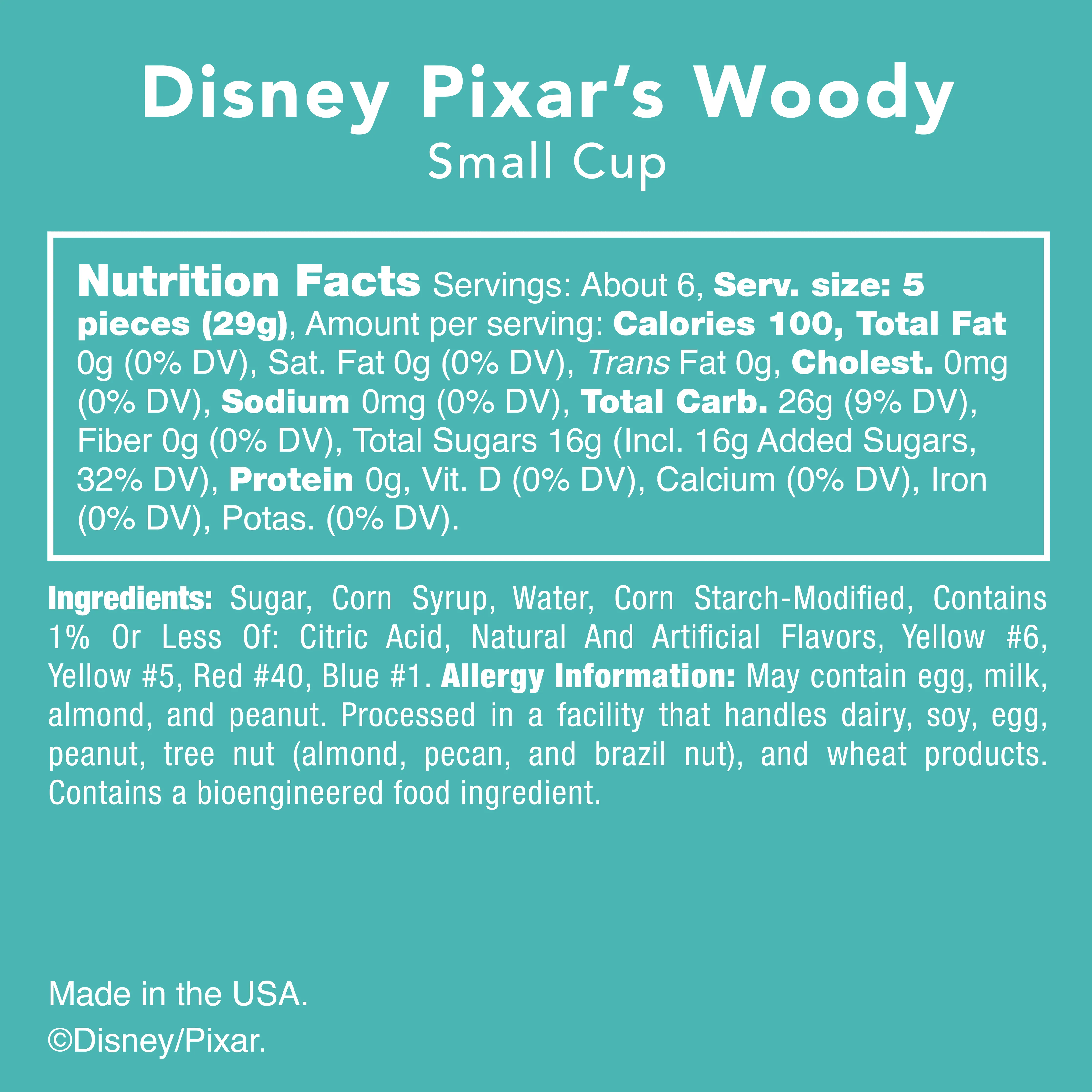 Candy Club - DISNEY PIXAR TOY STORY Woody