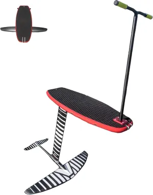 Carbon Fiber Hydrofoil Surfboard for Adults - Motor-Free Stand Up Paddle Board - Lightweight Racing Design for Ocean/Lake - Non-Inflatable & Durable
