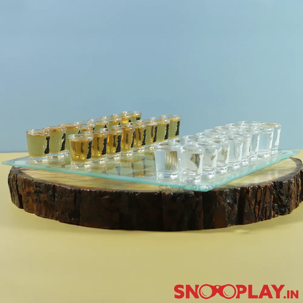 Drinking Chess Game (With Shot Glasses) Party Game -Big Size