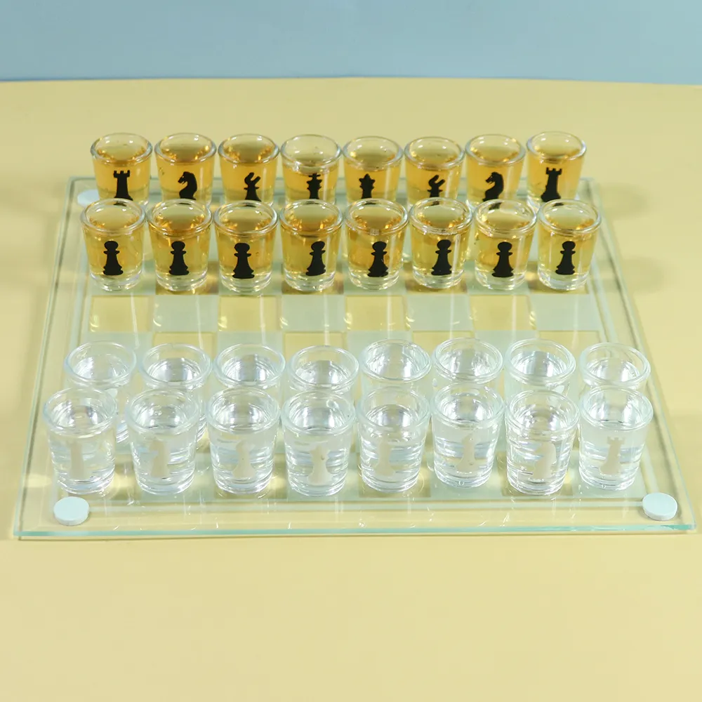 Drinking Chess Game (With Shot Glasses) Party Game -Big Size