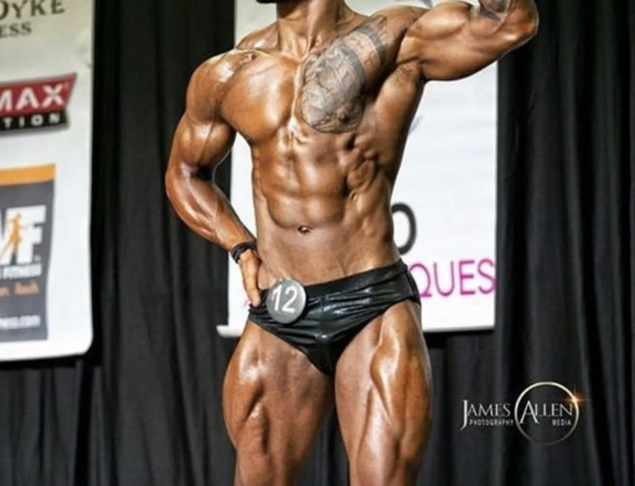 FIED IFBB NPC Approved Best Seller Classic Physique Posing Trunks (XL)