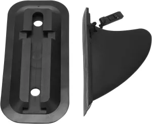 Inflatable Paddle Board Fin, Detachable, Adjustable, Plastic, Enhanced Stability and Control, Easy Installation, for Paddleboard and Surfboard Enthusiasts