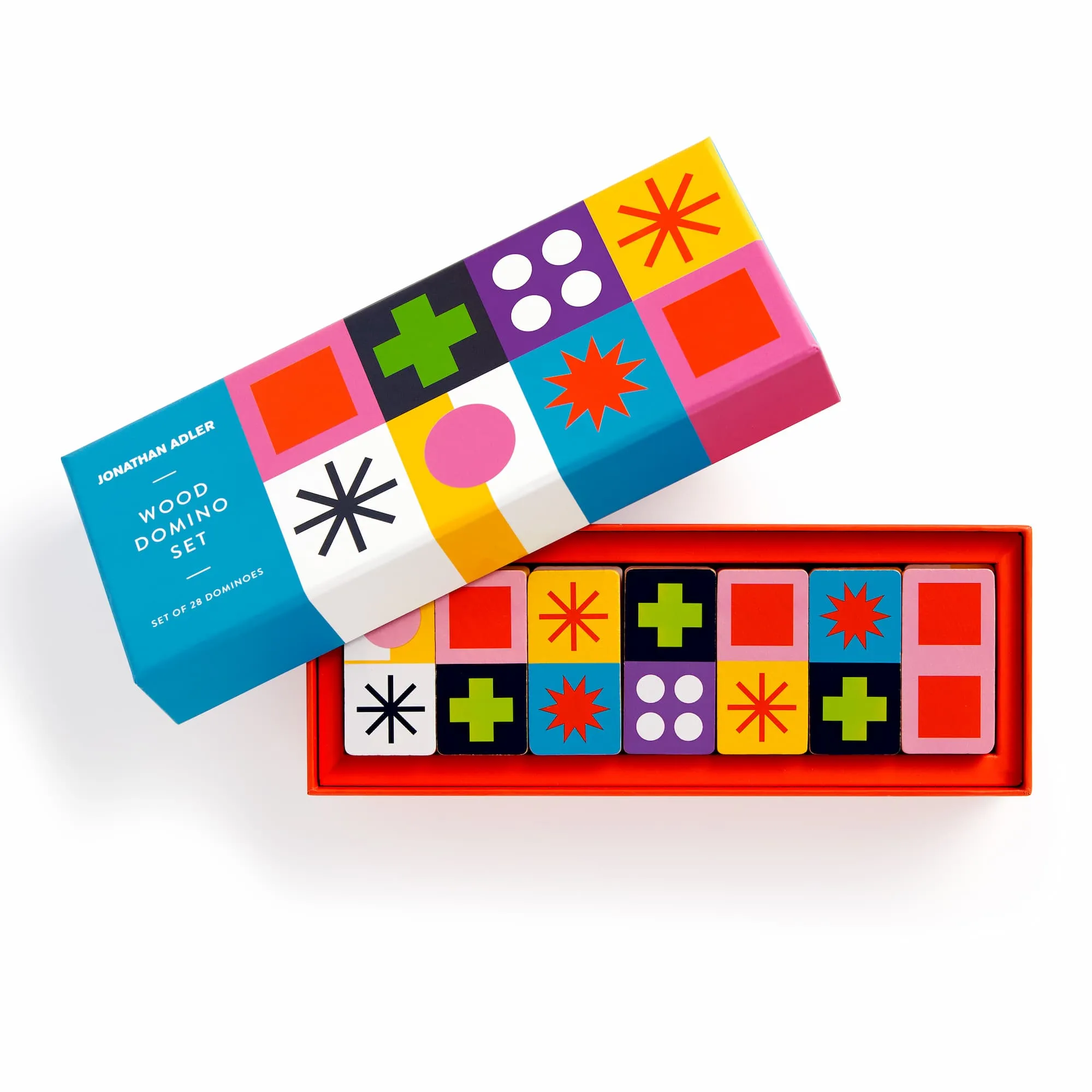 Jonathan Adler Helsinki Wood Domino Set