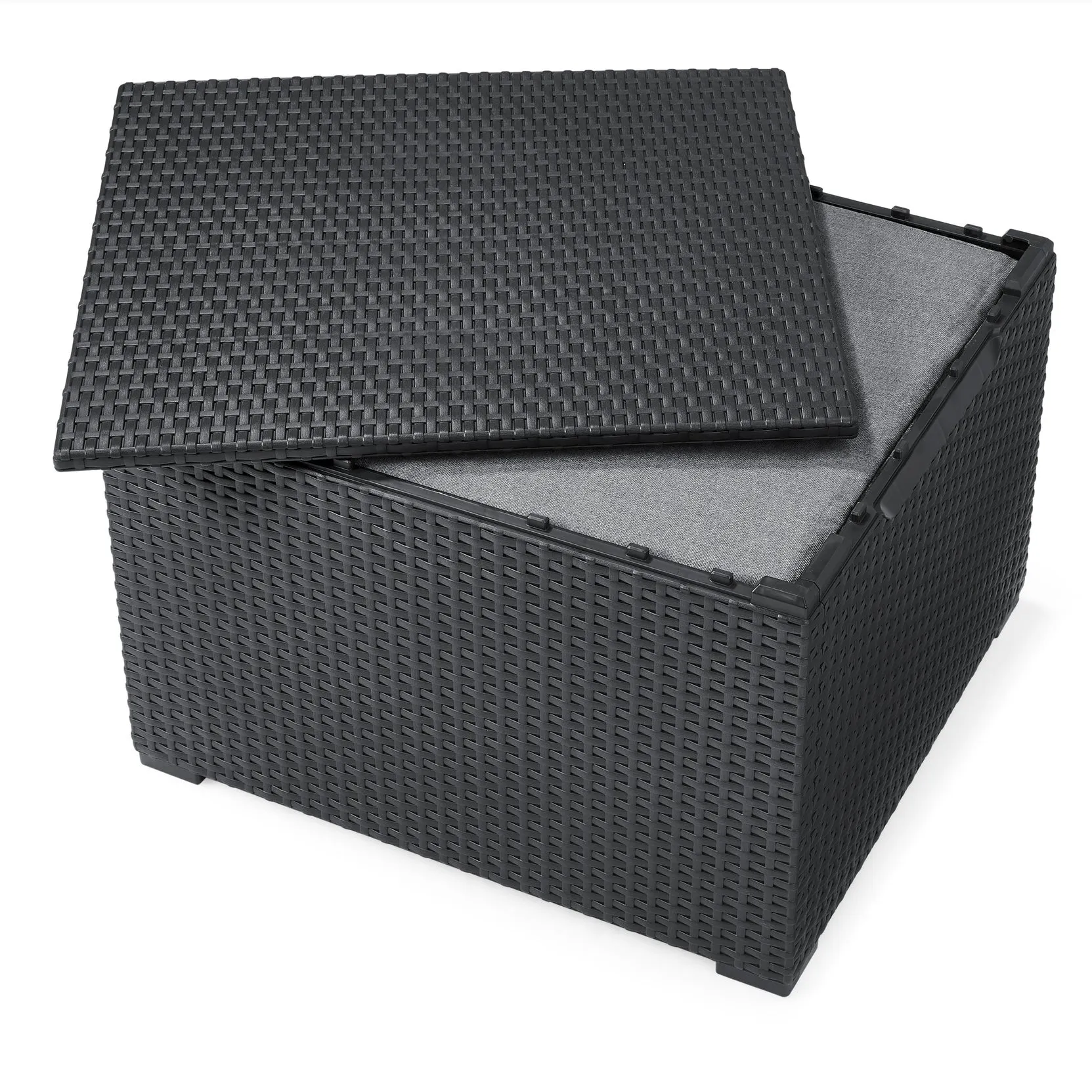 Keter Emma Corner Lounge Set - With Storage Table