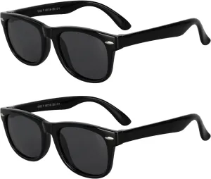 Kids Polarized Sunglasses, Toddler Sunglasses UV Protection Flexible Rubber Glasses Shades