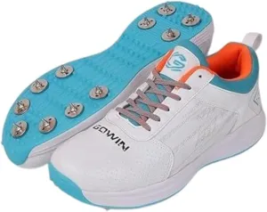 KNK Gowin Tyro Metal Spike Cricket Shoe for Outdoor and Field Sports with All Round Performance