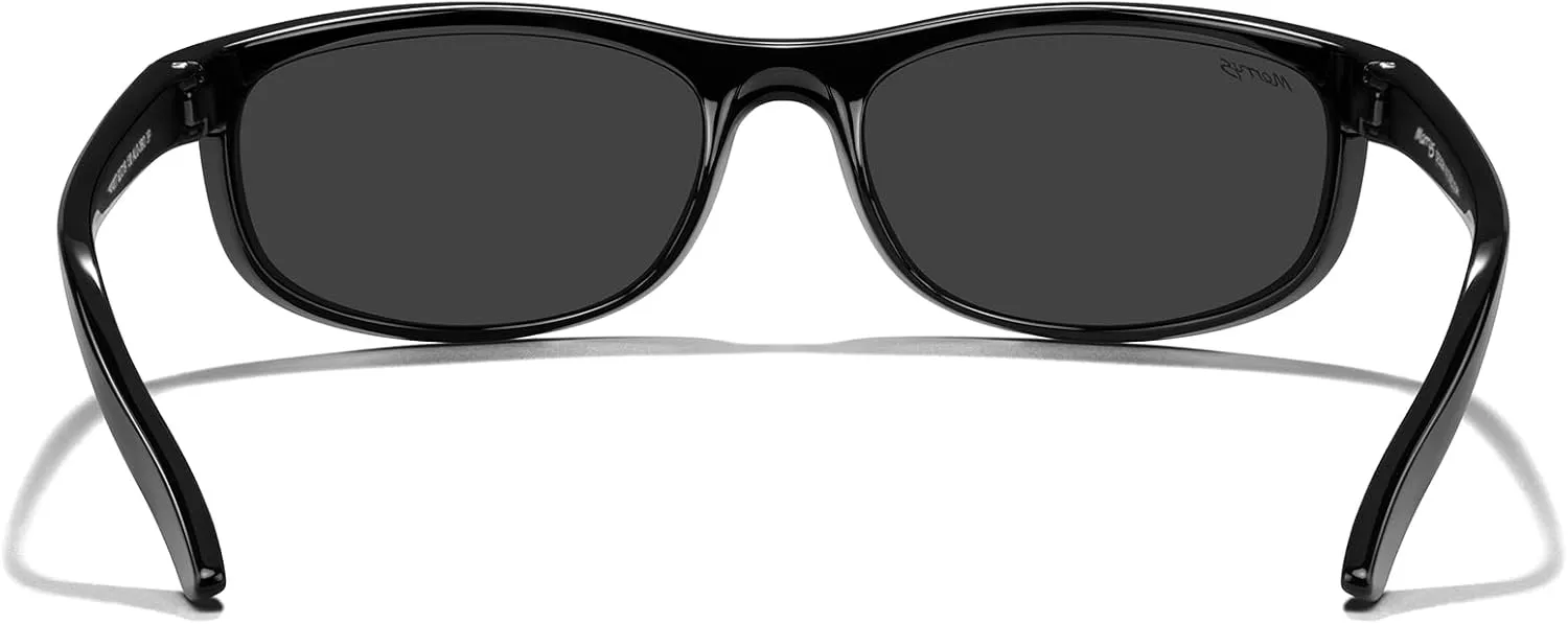 MERRY'S Wrap Around Sport Polarized Sunglasses for Men Women Driving Fishing Cycling Running UV400 Protection S3027