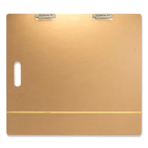 Officemate 23" x 26" Artist Sketch Board with Handle for Drafting Art - Portable Wooden Clipboard for Class, Studio or Field Use (83099)