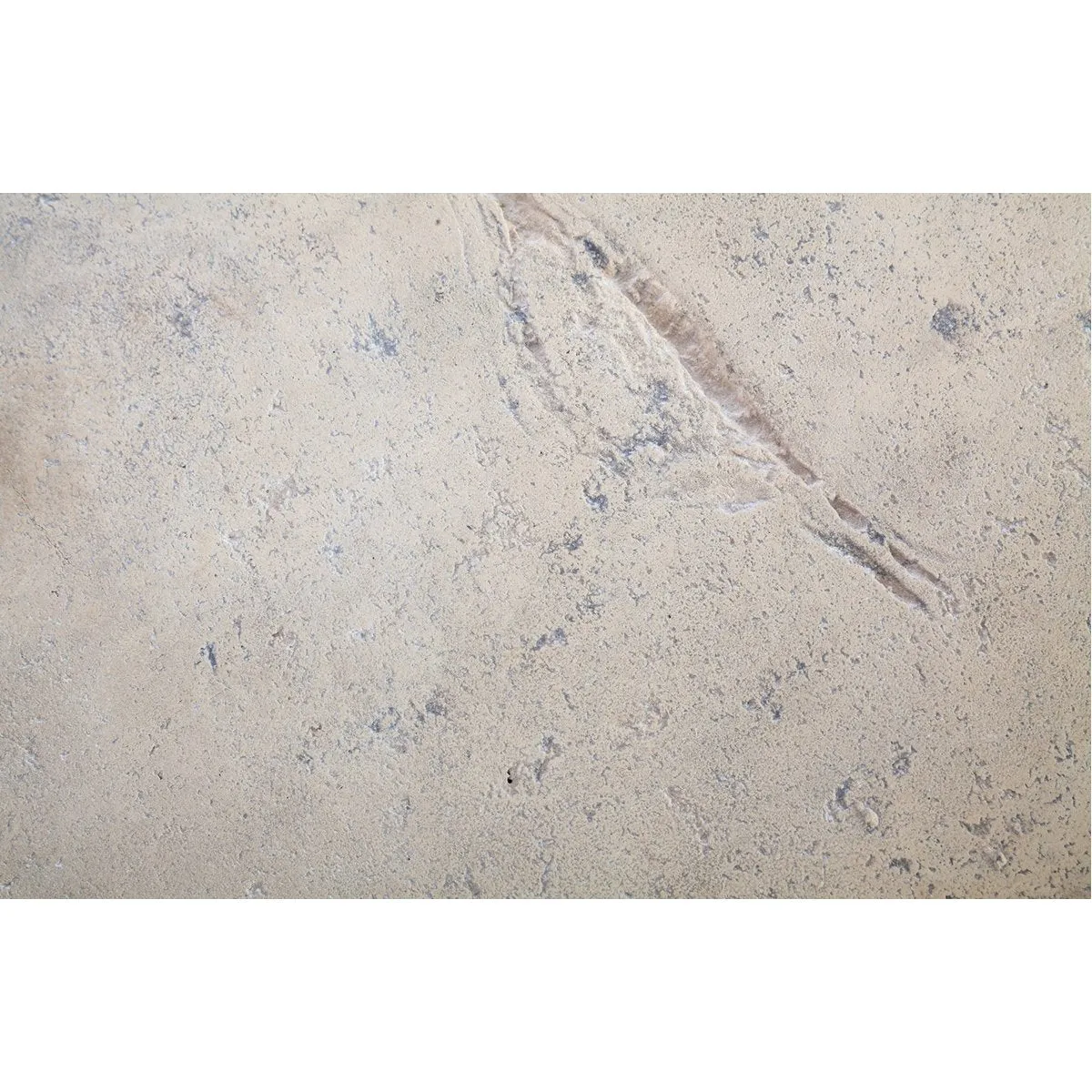 Phillips Collection Log Large Stool, Roman Stone