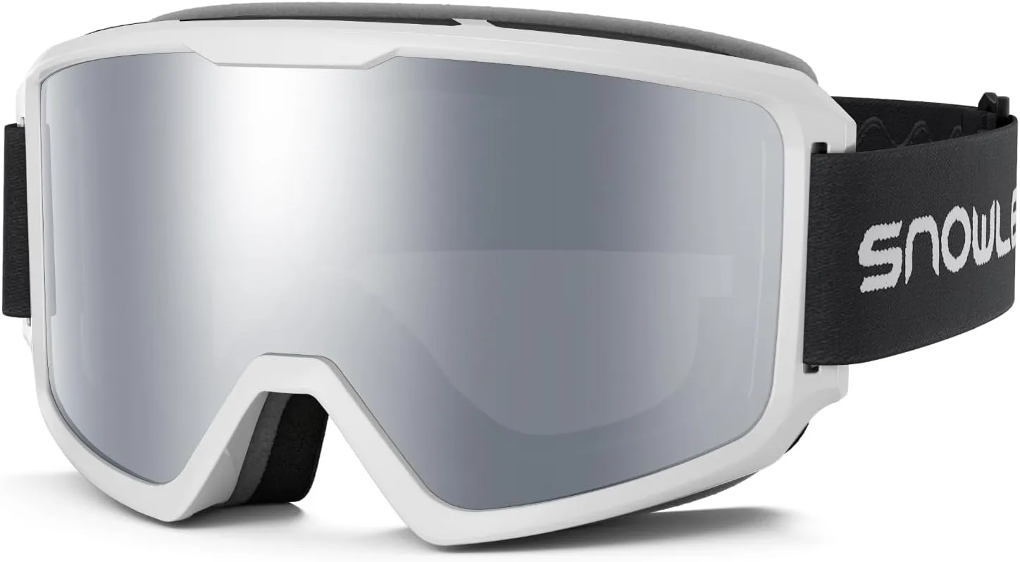 Ski/Snowboard Goggles for Men, Women & Youth -OTG 100% UV Protection
