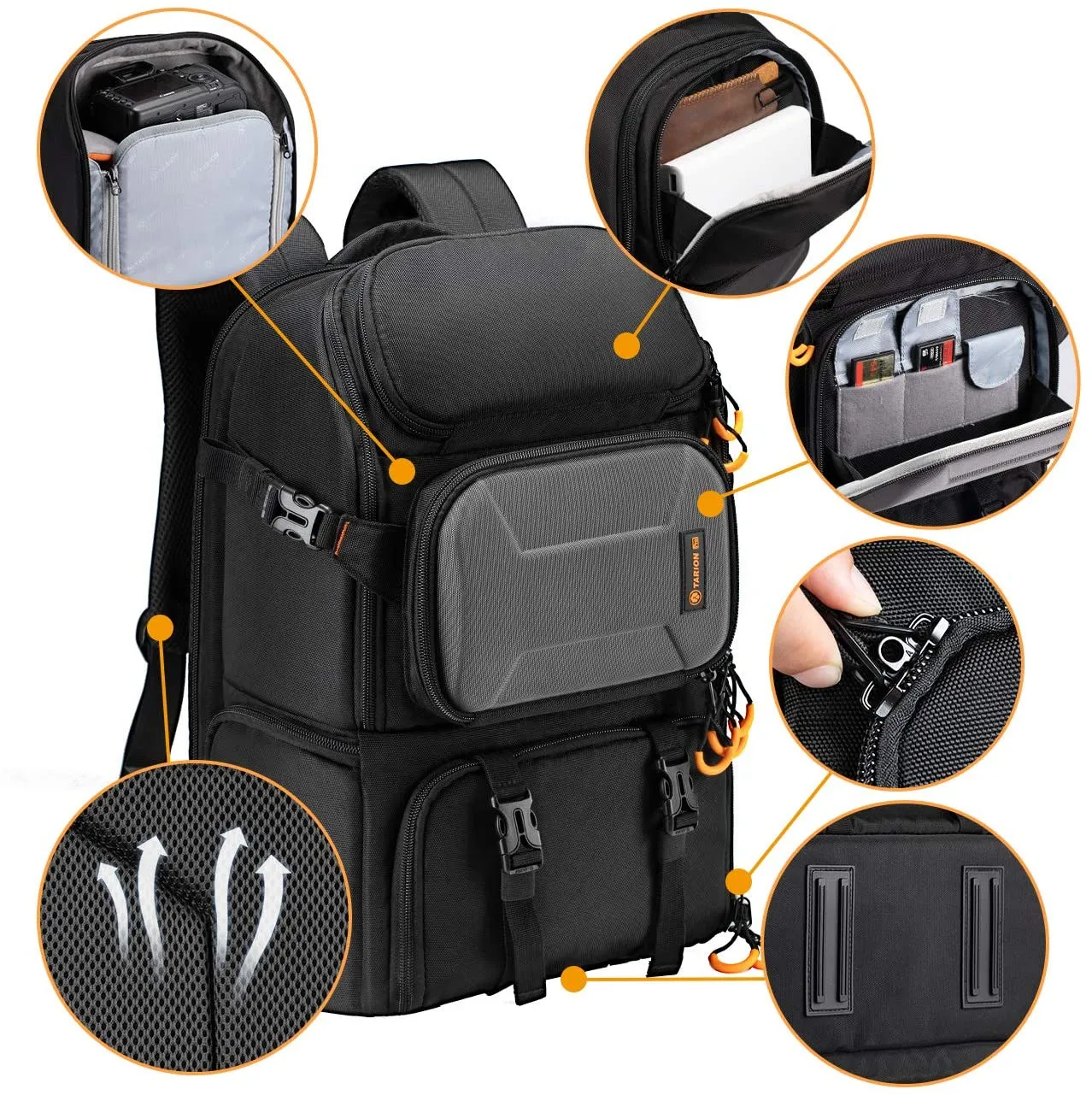 Optimized Title: Durable TARION PBL Camera Backpack for Photographers