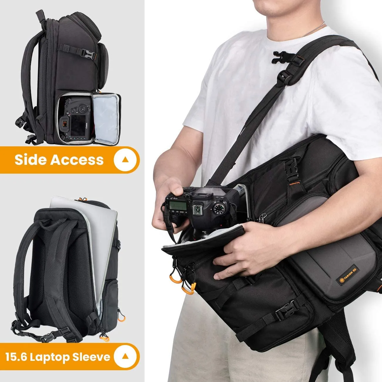 Optimized Title: Durable TARION PBL Camera Backpack for Photographers