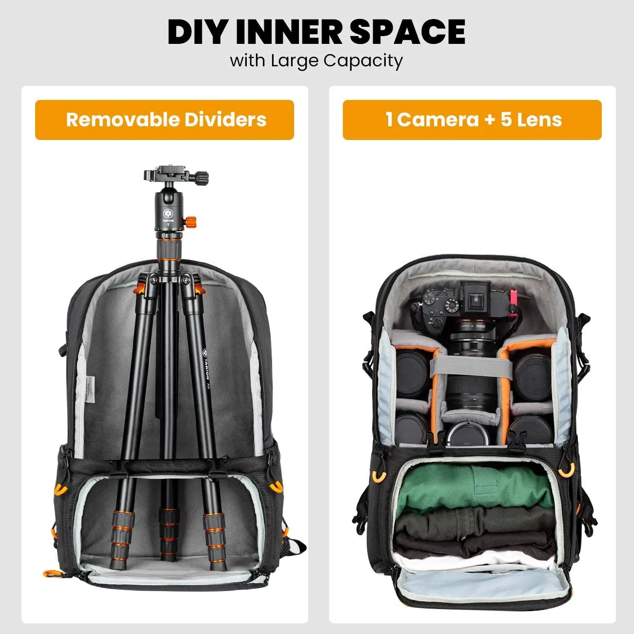 Optimized Title: Durable TARION PBL Camera Backpack for Photographers
