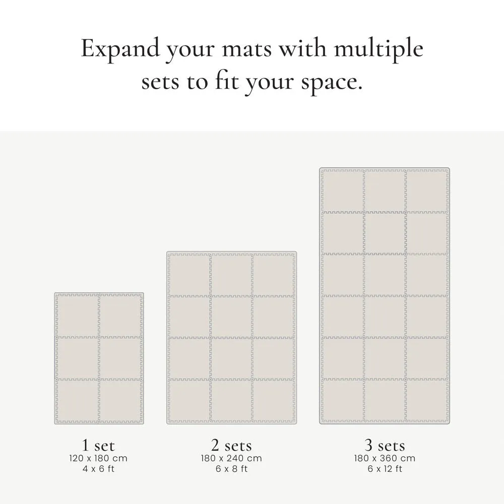 Toddlekind Premium Puzzle Playmat - Mocha