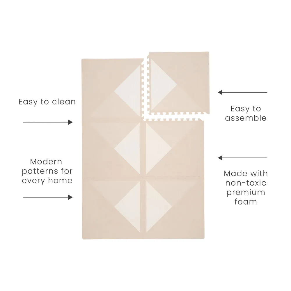Toddlekind Premium Puzzle Playmat - Mocha