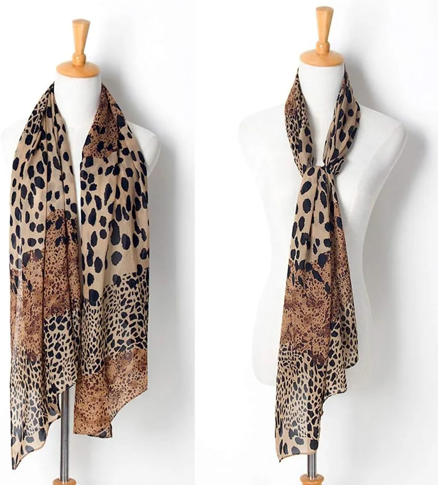 YOUR SMILE Ladies/Women's Lightweight Floral Print/Solid Color mixture Shawl Scarf For Spring Summer season