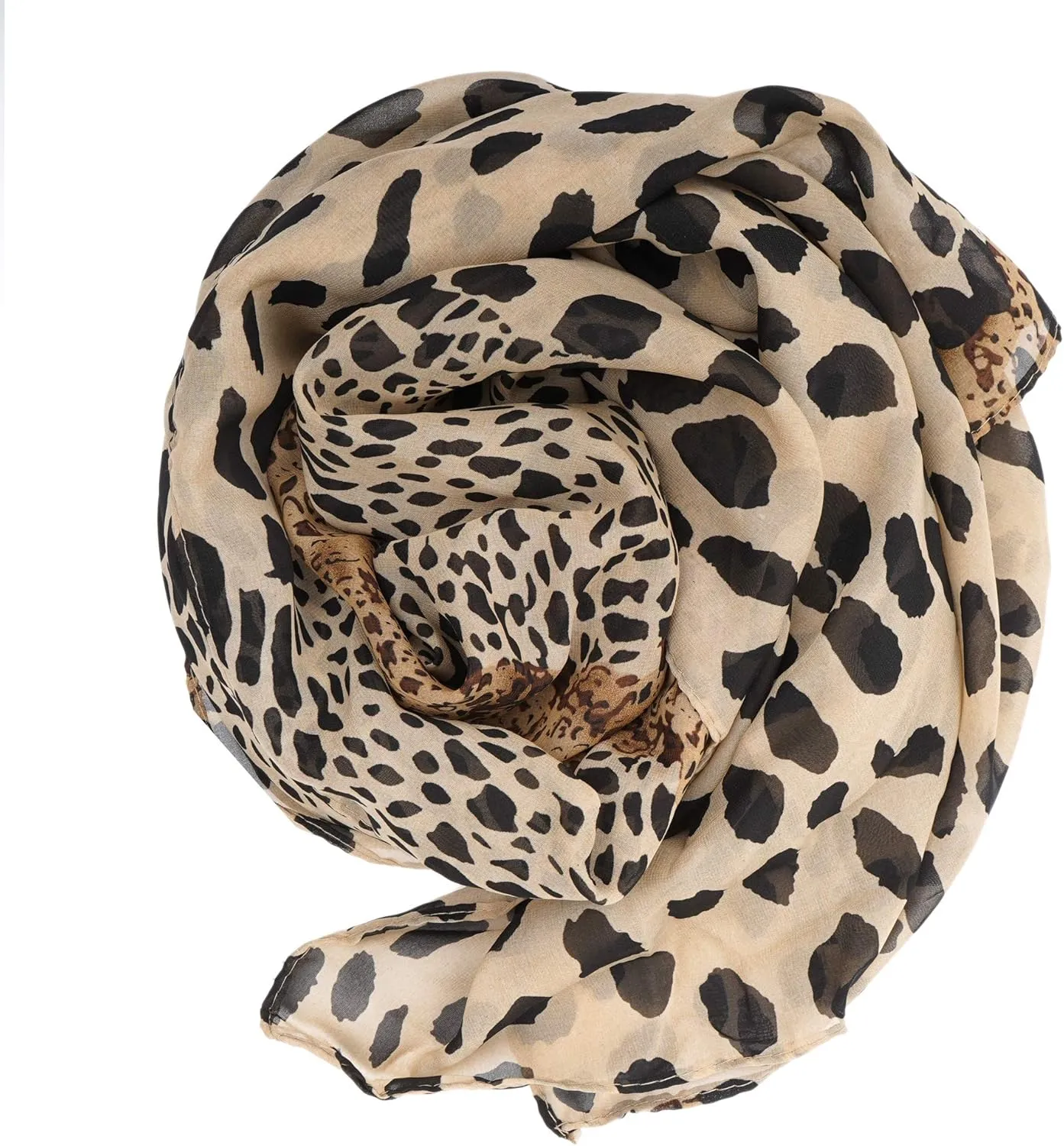YOUR SMILE Ladies/Women's Lightweight Floral Print/Solid Color mixture Shawl Scarf For Spring Summer season